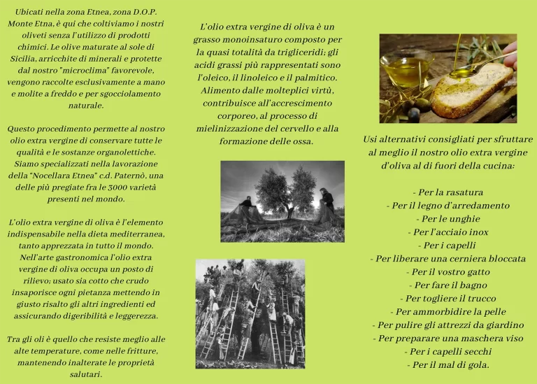 GIUSEPPE NATURABIO L'ORO DELL'ETNA brochure 2