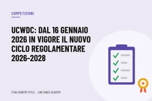 UCWDC: dal 16 gennaio 2026 in vigore il nuovo ciclo regolamentare 2026-2028