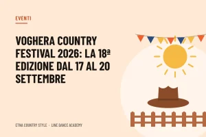 Voghera Country Festival 2026: la 18ª edizione dal 17 al 20 settembre